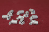 1-87TH HO SCALE 3D PRINTED GARBAGE CANS TIPPED 10 PIECES