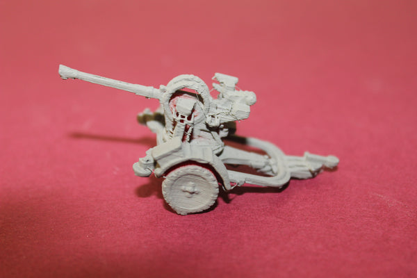 1-72ND SCALE 3D PRINTED WW II GERMAN FLAK 38 20MM ANTI AIRCRAFT GUN