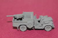 1-72ND SCALE 3D PRINTED WW II U.S. ARMY CHEVROLET 30 CWT TRUCK WITH 50 CAL MG