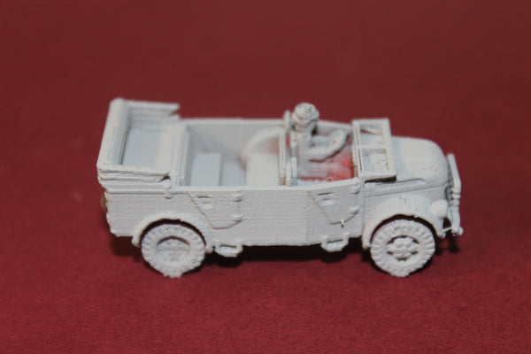 1-72ND SCALE 3D PRINTED WW II GERMAN STEYR 1500 WITH DRIVER WINDOW DOWN