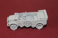 1-72ND SCALE 3D PRINTED WW II GERMAN STEYR 1500 WITH DRIVER WINDOW DOWN
