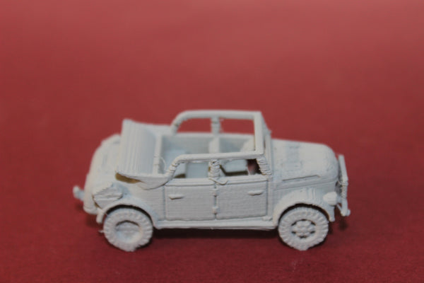 1-72ND SCALE 3D PRINTED WW II GERMAN STEYR 1500 KOMMANDEURWAGEN WITH WINDOWS UP