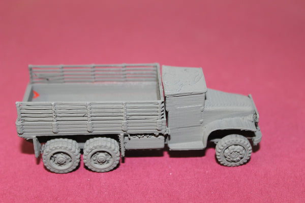 1-87TH SCALE 3D PRINTED WW II U.S. ARMY MACK 6X6 TRUCK OPEN