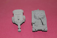 1-72ND 3D PRINTED WW II U.S. ARMY M4 SHERMAN CROCODILE WITH FUEL TRAILER
