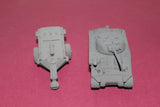 1-72ND 3D PRINTED WW II U.S. ARMY M4 SHERMAN CROCODILE WITH FUEL TRAILER