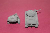 1-72ND 3D PRINTED WW II U.S. ARMY M4 SHERMAN CROCODILE WITH FUEL TRAILER
