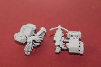 1-87TH SCALE 3D PRINTED WW II GERMAN BMW MOTORCYCLE WITH SIDE CAR 2 PIECES