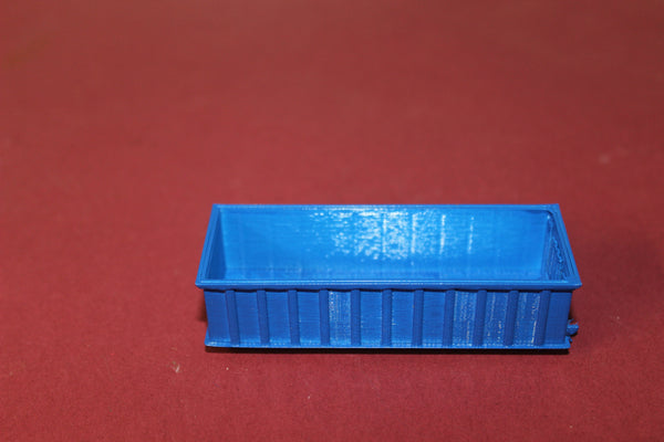 1-87TH HO SCALE 3D PRINTED 30 YARD ROLL OFF DUMPSTER