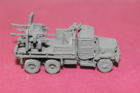 1-72ND SCALE 3D PRINTED VIETNAM WAR U.S.ARMY  QUAD 50 GUN TRUCK