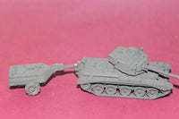 1-72ND SCALE 3D PRINTED WW II BRITISH COMET CROCIDILE FLAME THROWING TANK