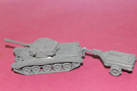 1/87TH SCALE 3D PRINTED WW II BRITISH COMET CROCIDILE FLAME THROWING TANK