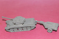 1-72ND SCALE 3D PRINTED WW II BRITISH COMET CROCIDILE FLAME THROWING TANK