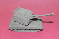 1-87TH SCALE 3D PRINTED FRENCH 155MM GCT SELF PROPELLED  HOWITIZER