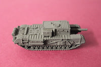1-72ND SCALE 3D PRINTED WW II BRITISH CHURCHILL GUN CARRIER FULL GUARD