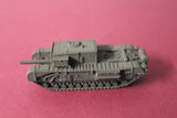 1-72ND SCALE 3D PRINTED WW II BRITISH CHURCHILL GUN CARRIER FULL GUARD