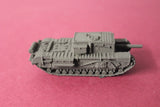1-72ND SCALE 3D PRINTED WW II BRITISH CHURCHILL GUN CARRIER