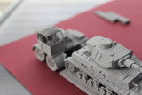 1-87TH SCALE 3D PRINTED WW II GERMAN 18 TON HEAVY TANK TRANSPORTER SD.AH.116