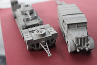 1-87TH SCALE 3D PRINTED WW II GERMAN 18 TON HEAVY TANK TRANSPORTER SD.AH.116