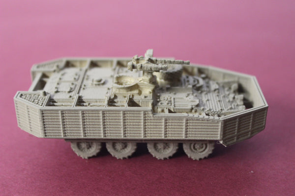 1-87TH SCALE 3D PRINTED U.S. ARMY STRYKER ICV M1128  WITH COMMON REMOTELY OPERATED WEAPON STATION (CROWS)