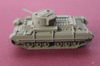 1-72ND SCALE 3D PRINTED WW II BRITISH VALENTINE I MKIII WITH SHIRKS NO ANTENNA