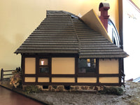 1-87TH HO SCALE 3D PRINTED QA TELEGRAPH BUILDING, TAMAQUA, PA.