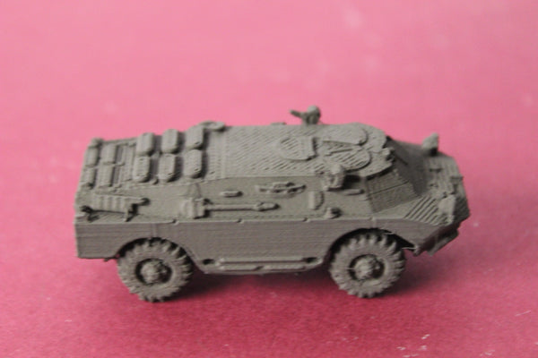 1-87TH SCALE 3D PRINTED COLD WAR SOVIET BRDM2 AMPHIBIOUS ARMORED SCOUT CAR