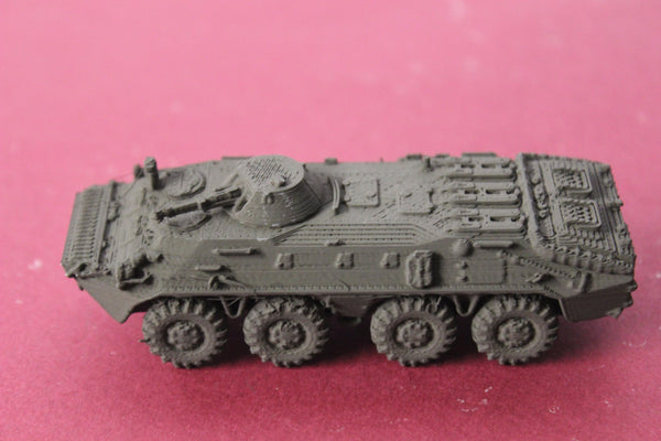 1-87TH SCALE 3D PRINTED SOVIET UNION BTR-70 EIGHT WHEELED ARMORED PERSONNEL CARRIER WITH IR