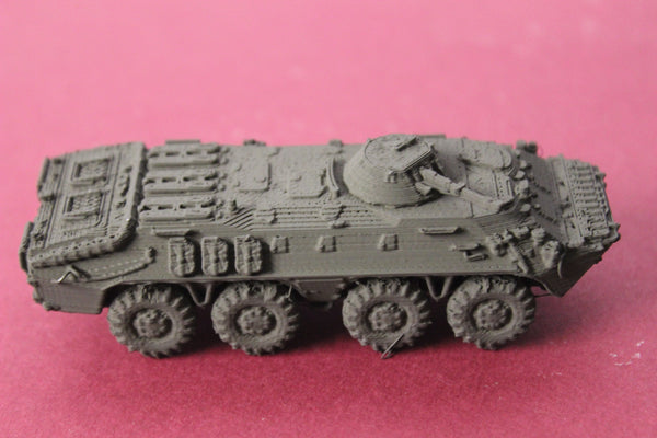 1-87TH SCALE 3D PRINTED SOVIET UNION BTR-70 EIGHT WHEELED ARMORED PERSONNEL CARRIER LATE