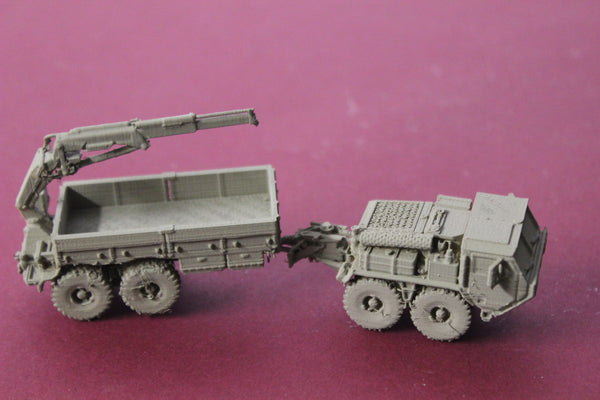 1-72ND SCALE 3D PRINTED U.S. MARINE CORPS OSHKOSH MK48 LOGISTICS VEHICLE SYSTEM LVS  OPEN BED