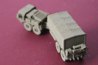 1-50TH SCALE 3D PRINTED U.S. MARINE CORPS OSHKOSH MK48 LOGISTICS VEHICLE SYSTEM LVS COVERED TRAILER
