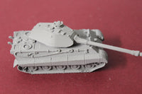 1-72ND SCALE 3D PRINTED WW II GERMAN TIGER II FULL SKIRTS H TURRET