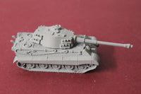 1-72ND SCALE 3D PRINTED WW II GERMAN TIGER II FULL SKIRTS TRACKS ON TURRET