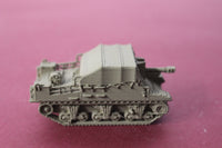 1-87TH HO SCALE WW II BRITISH SEXTON II 25 POUNDER TRACKED ARTILLERY-COVERED