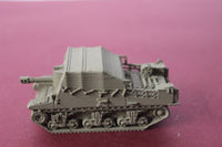 1-87TH HO SCALE WW II BRITISH SEXTON II 25 POUNDER TRACKED ARTILLERY-COVERED