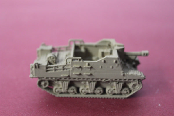1-72ND SCALE 3D PRINTED WW II BRITISH SEXTON II 25 POUNDER TRACKED ARTILLERY