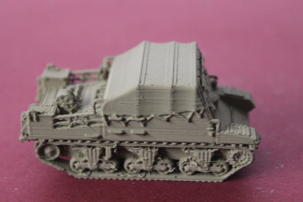 1-72ND SCALE 3D PRINTED WW II BRITISH SEXTON II TRACKED ARTILLERY GUN POSITIONING OFFICE
