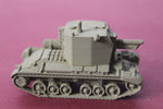 1-72ND SCALE 3D PRINTED WW II BRITISH BISHOP 25 POUNDER SELF PROPELLED ARTILLERY-EARLY
