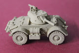 1-87TH HO SCALE 3D PRINTED WW II BRITISHT17E1 STAGHOUND I ARMORED CAR-ONE TANK REAR MG
