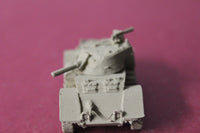 1-72ND SCALE 3D PRINTED WW II BRITISHT17E1 STAGHOUND I ARMORED CAR-ONE TANK REAR MG