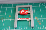 1/87TH HO SCALE 3D PRINTED KIT RED OWL GROCERY STORE