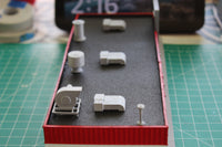 1/87TH HO SCALE 3D PRINTED KIT RED OWL GROCERY STORE