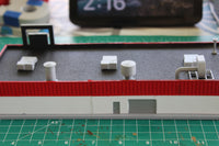 1/87TH HO SCALE 3D PRINTED KIT RED OWL GROCERY STORE