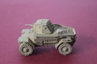 1-87TH SCALE  3D PRINTED WW II HUNGARIAN ARMY 39 M CSABA ARMORED SCOUT CAR WITH RIVETS