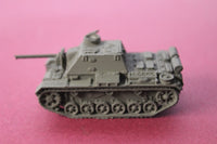 1-87TH HO SCALE 3D PRINTED WW II RUSSIAN SU-76i SELF PROPELLED GUN COMMAND-OPEN HATCH