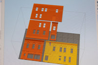 1/87TH HO SCALE 3D PRINTED MILWAUKEE WI BUILDING #7