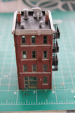 1-160TH N SCALE 3D PRINTED  STORE WITH APARTMENTS UPSTAIRS-BUILT AND PAINTED