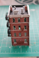 1-160TH N SCALE 3D PRINTED  STORE WITH APARTMENTS UPSTAIRS-BUILT AND PAINTED