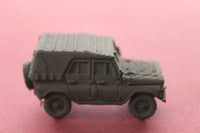 1-72ND SCALE 3D PRINTED SOVIET UAZ-469 LIGHT UTILITY VEHICLE-LATE WITH SPARE