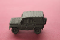 1-72ND SCALE 3D PRINTED SOVIET UAZ-469 LIGHT UTILITY VEHICLE-LATE WITH SPARE
