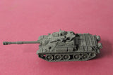 1-87TH SCALE  3D PRINTED WW II RUSSIAN SU-122-54 122 MM SELF-PROPELLED HOWITZER SMALL FULE TANK, OPEN HATCH